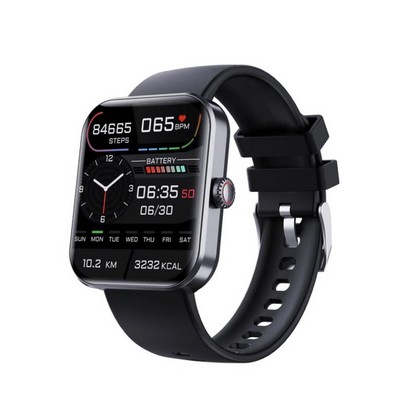 Intelligent Galaxy Chillband Aqua Black Ip-68 Waterproof Unisex Design Watch