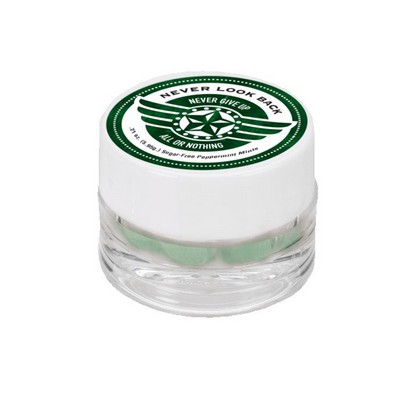 1" x 1 1/2" Single Jar Cap with Mints