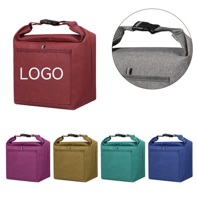 Roll-top Insulated Lunch Cooler Bag