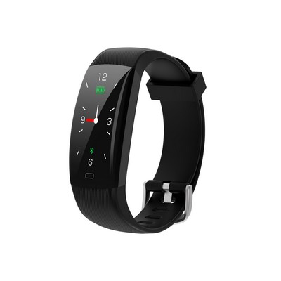 Intelligent Galaxy Chillband Wave Black Ip-68 Waterproof Unisex Design Watch